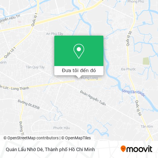Bản đồ Quán Lẩu Nhớ Dê