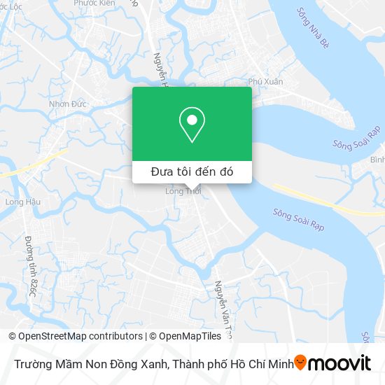 Bản đồ Trường Mầm Non Đồng Xanh