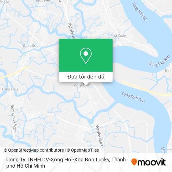 Bản đồ Công Ty TNHH DV-Xông Hơi-Xoa Bóp Lucky
