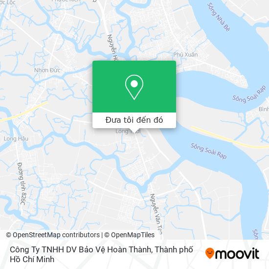 Bản đồ Công Ty TNHH DV Bảo Vệ Hoàn Thành