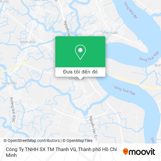Bản đồ Công Ty TNHH SX TM Thanh Vũ