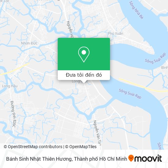 Bản đồ Bánh Sinh Nhật Thiên Hương