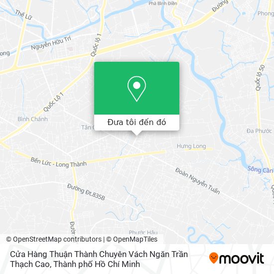 Bản đồ Cửa Hàng Thuận Thành Chuyên Vách Ngăn Trần Thạch Cao