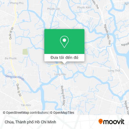 Bản đồ Chùa