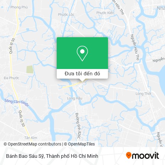 Bản đồ Bánh Bao Sáu Sỹ