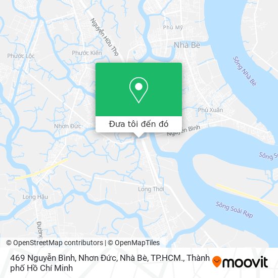 Bản đồ 469 Nguyễn Bình, Nhơn Đức, Nhà Bè, TP.HCM.