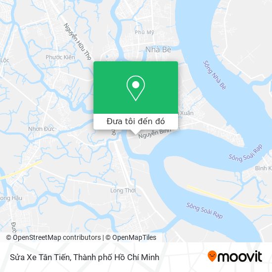 Bản đồ Sửa Xe Tân Tiến