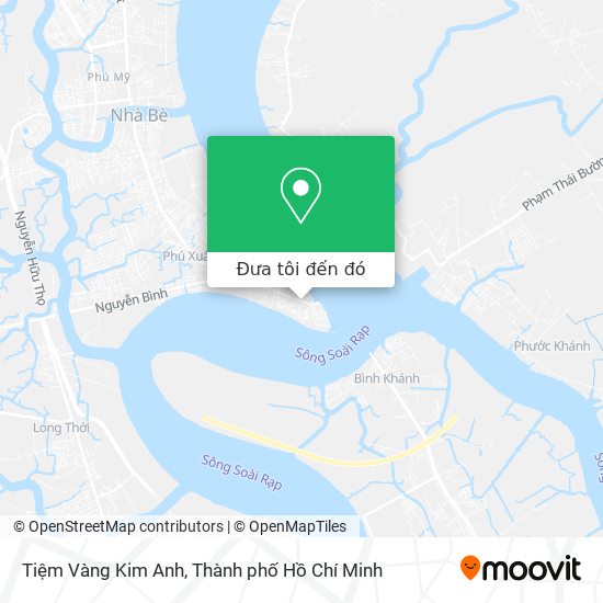 Bản đồ Tiệm Vàng Kim Anh