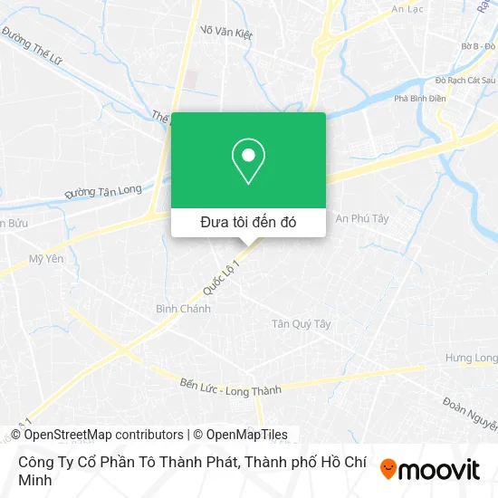 Bản đồ Công Ty Cổ Phần Tô Thành Phát