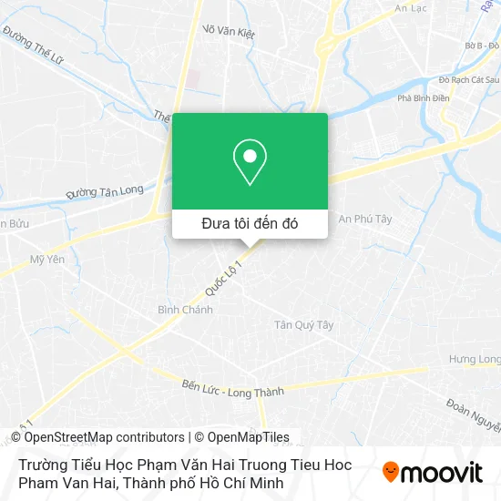 Bản đồ Trường Tiểu Học Phạm Văn Hai Truong Tieu Hoc Pham Van Hai