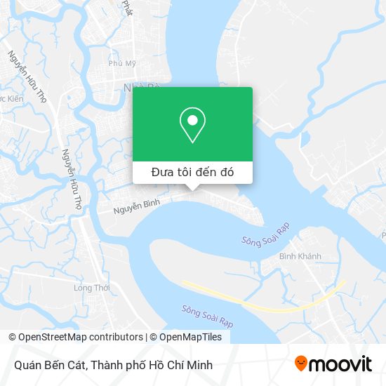 Bản đồ Quán Bến Cát