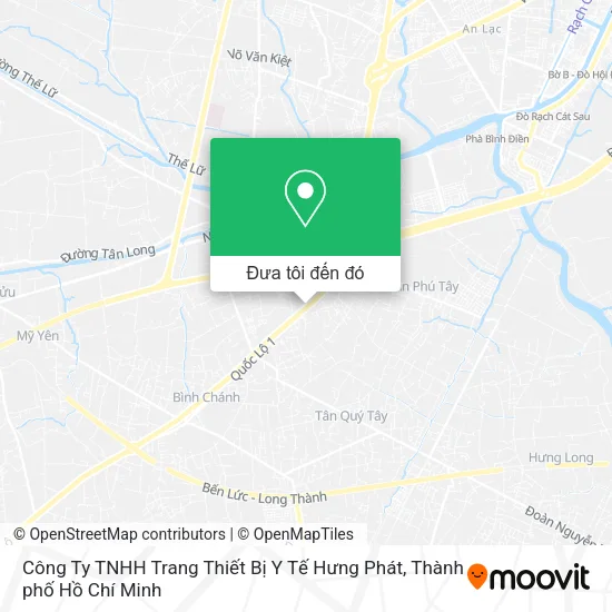 Bản đồ Công Ty TNHH Trang Thiết Bị Y Tế Hưng Phát
