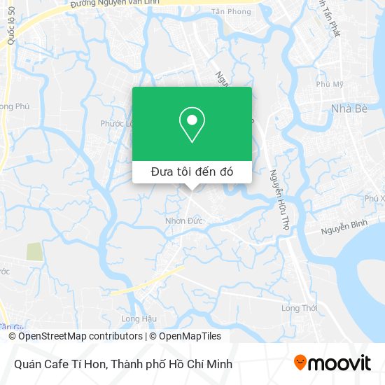 Bản đồ Quán Cafe Tí Hon
