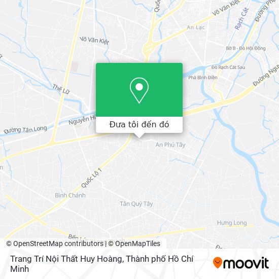 Bản đồ Trang Trí Nội Thất Huy Hoàng