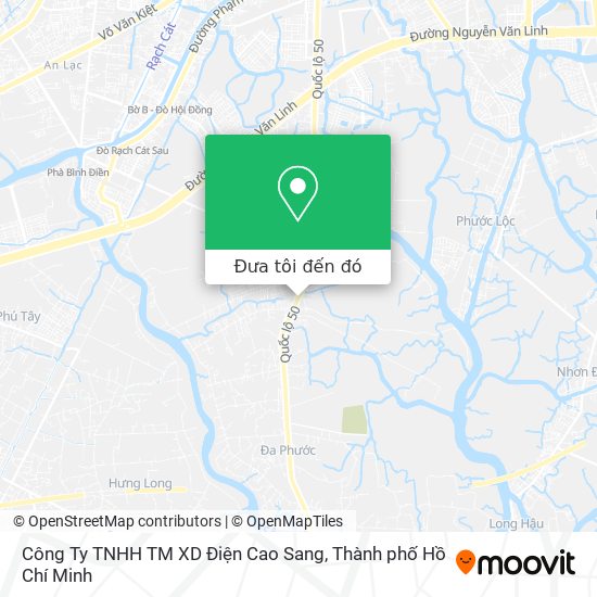 Bản đồ Công Ty TNHH TM XD Điện Cao Sang