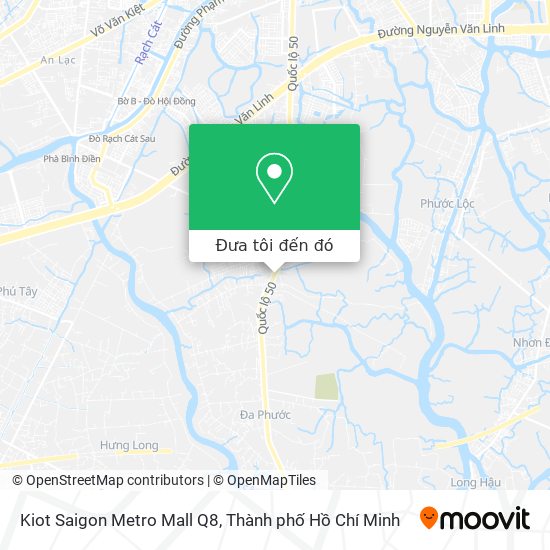 Bản đồ Kiot Saigon Metro Mall Q8