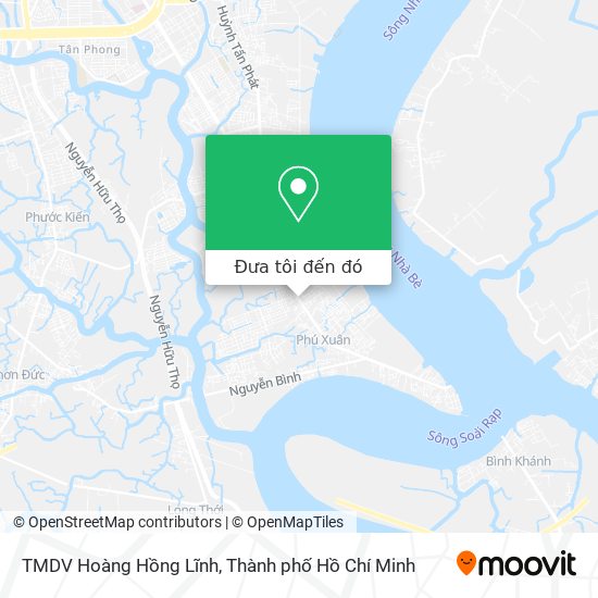 Bản đồ TMDV Hoàng Hồng Lĩnh