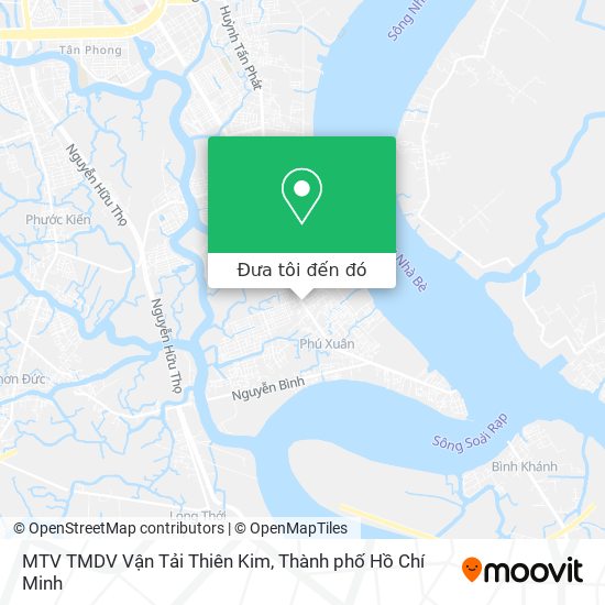 Bản đồ MTV TMDV Vận Tải Thiên Kim