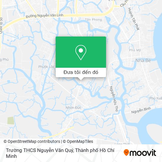 Bản đồ Trường THCS Nguyễn Văn Quý