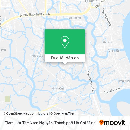 Bản đồ Tiệm Hớt Tóc Nam Nguyễn