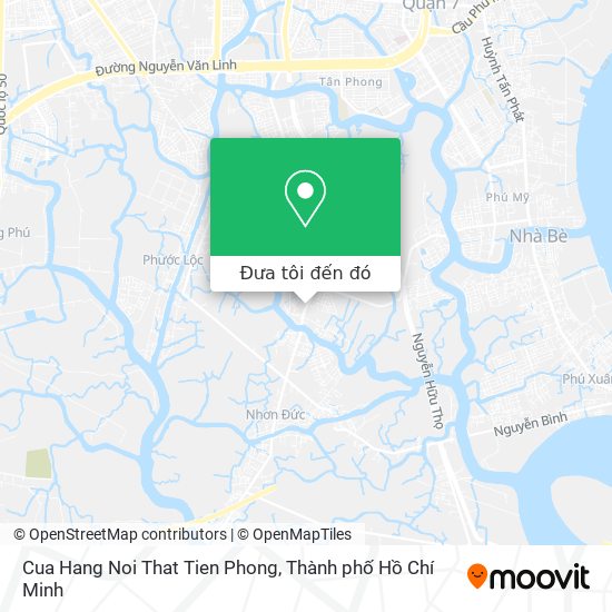 Bản đồ Cua Hang Noi That Tien Phong