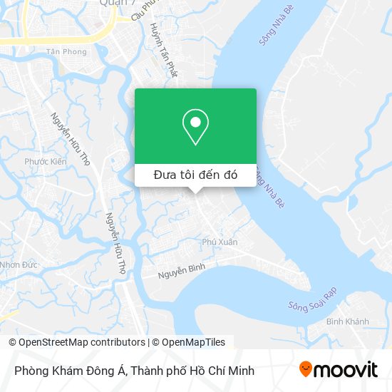 Bản đồ Phòng Khám Đông Á