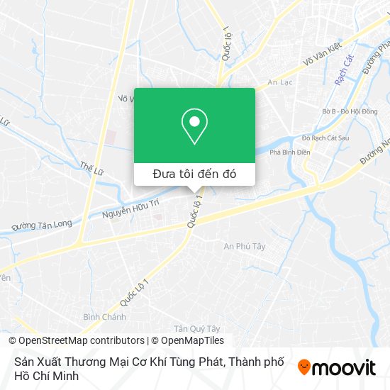 Bản đồ Sản Xuất Thương Mại Cơ Khí Tùng Phát