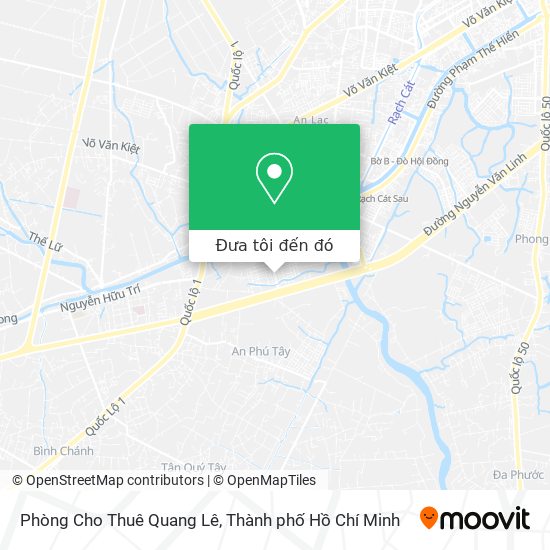 Bản đồ Phòng Cho Thuê Quang Lê