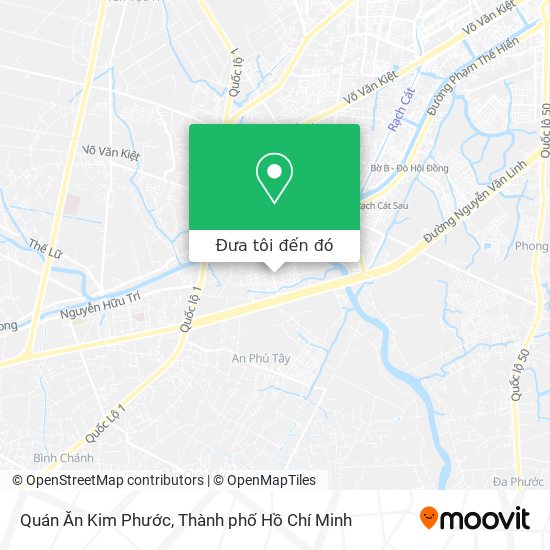 Bản đồ Quán Ăn Kim Phước