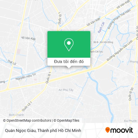 Bản đồ Quán Ngọc Giàu