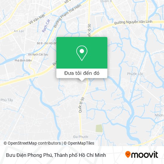 Bản đồ Bưu Điện Phong Phú