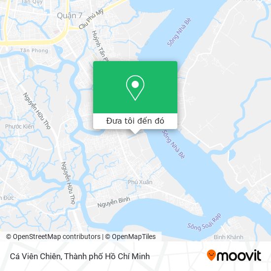 Bản đồ Cá Viên Chiên