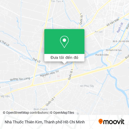 Bản đồ Nhà Thuốc Thiên Kim