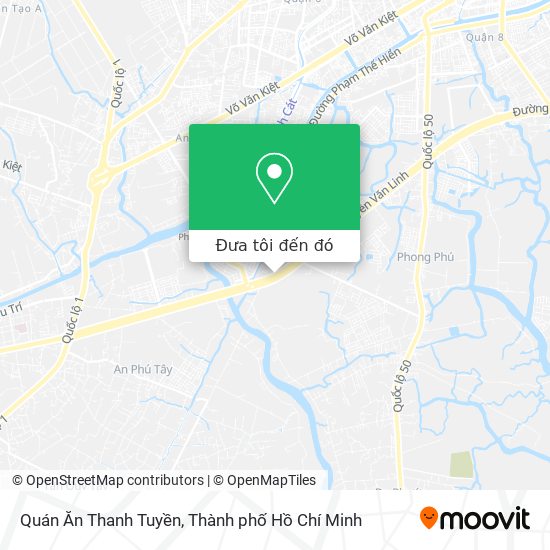 Bản đồ Quán Ăn Thanh Tuyền
