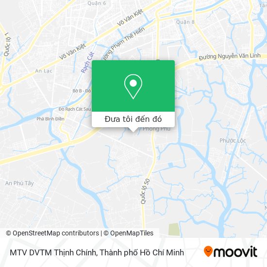 Bản đồ MTV DVTM Thịnh Chính