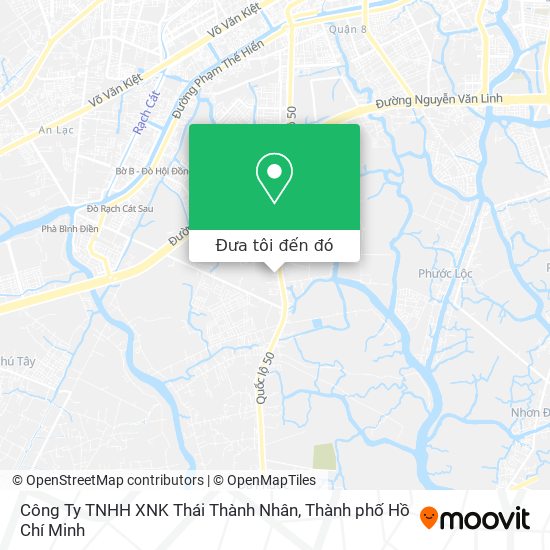 Bản đồ Công Ty TNHH XNK Thái Thành Nhân