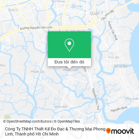 Bản đồ Công Ty TNHH Thiết Kế Đo Đạc & Thương Mại Phong Linh