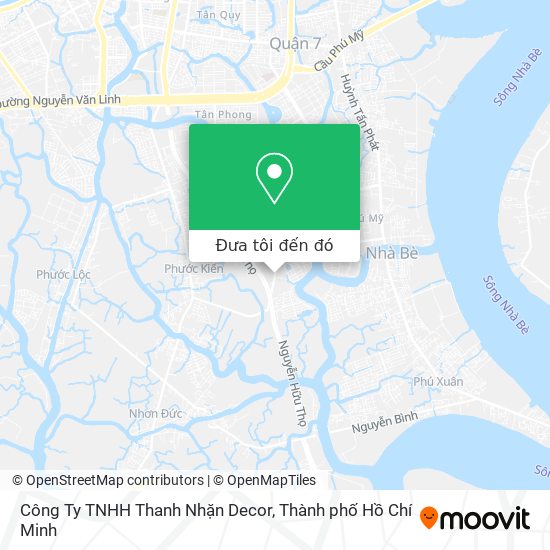 Bản đồ Công Ty TNHH Thanh Nhặn Decor