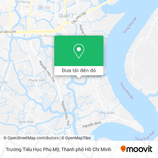 Bản đồ Trường Tiểu Học Phú Mỹ