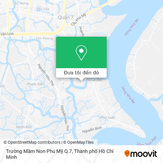 Bản đồ Trường Mầm Non Phú Mỹ Q.7