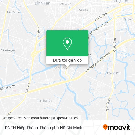 Bản đồ DNTN Hiệp Thành