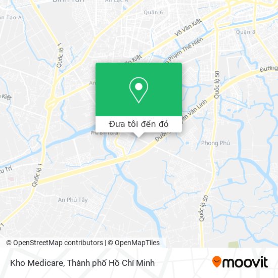 Bản đồ Kho Medicare