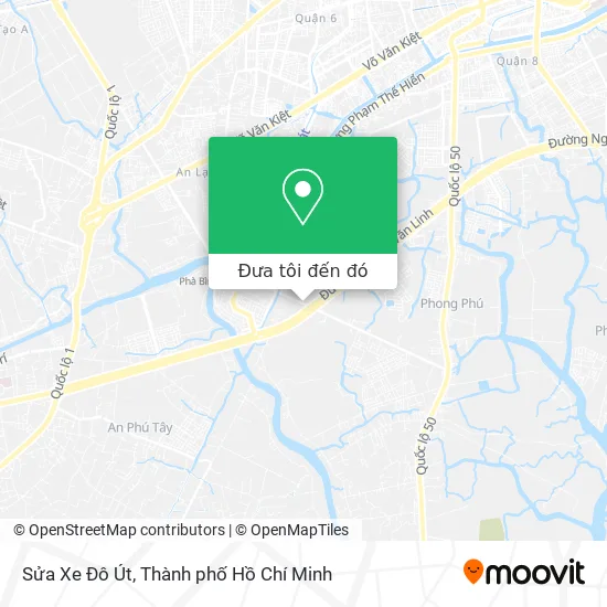 Bản đồ Sửa Xe Đô Út