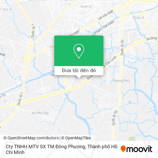 Bản đồ Cty TNHH MTV SX TM Đông Phương