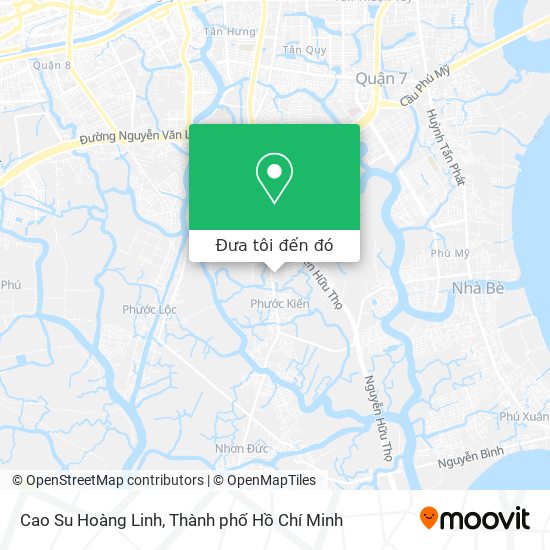 Bản đồ Cao Su Hoàng Linh