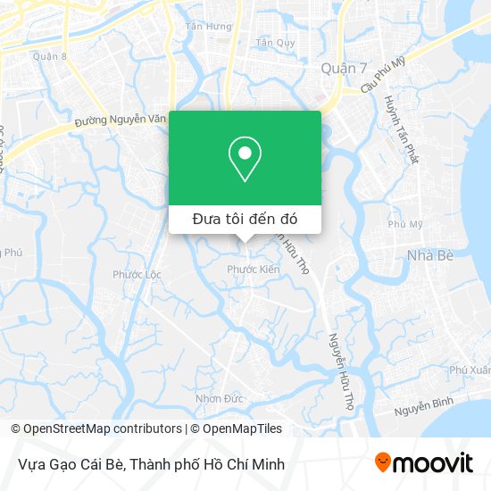 Bản đồ Vựa Gạo Cái Bè