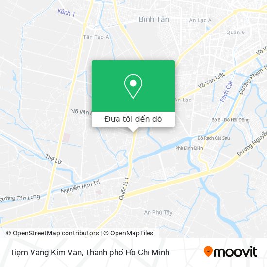 Bản đồ Tiệm Vàng Kim Vân