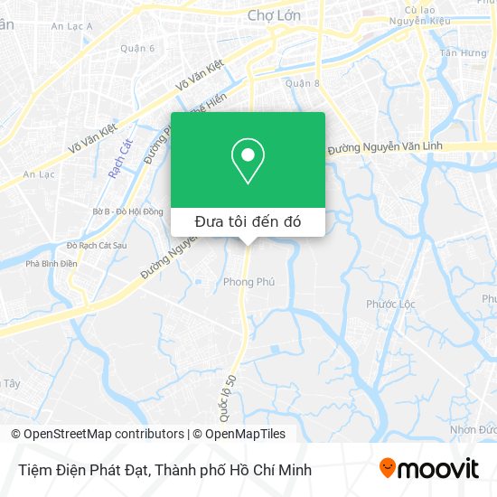 Bản đồ Tiệm Điện Phát Đạt