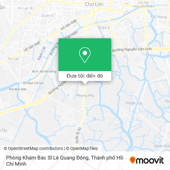 Bản đồ Phòng Khám Bác Sĩ Lê Quang Đông