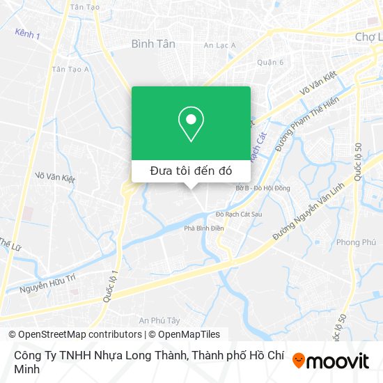 Bản đồ Công Ty TNHH Nhựa Long Thành